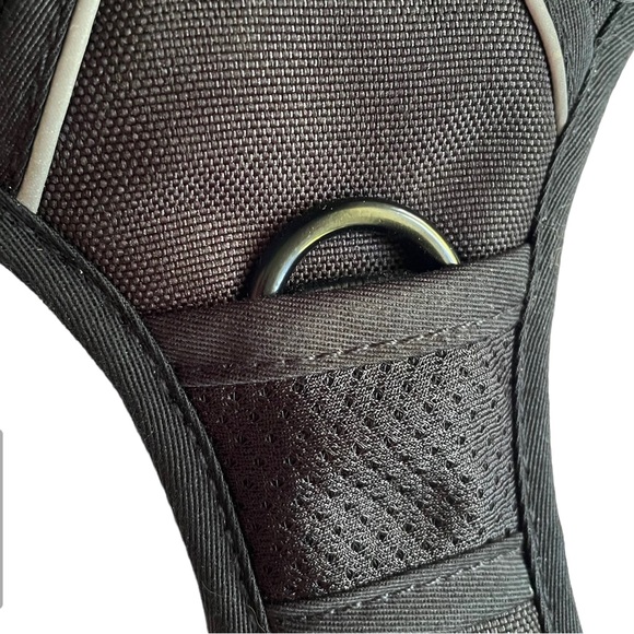 NEW No Pull Dog Harness M + 8’ Leash Black RabbitGoo - Picture 8 of 16